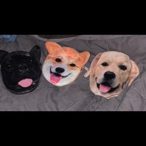 Perfect dog print coin purses
